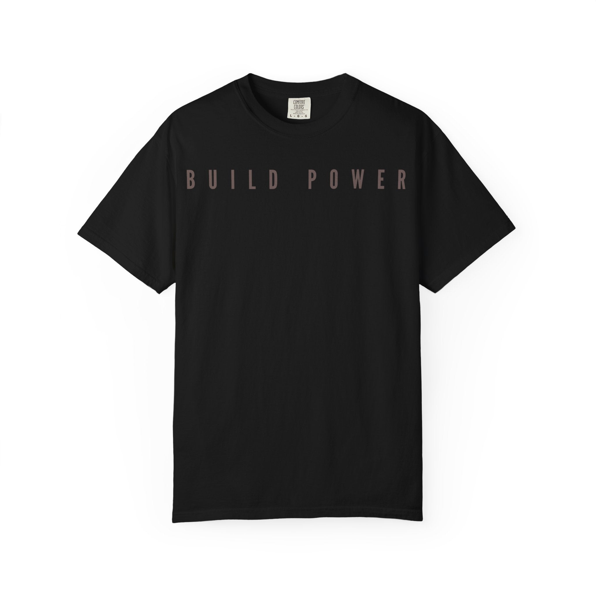 BLD PWR Unisex Tee (Brown)