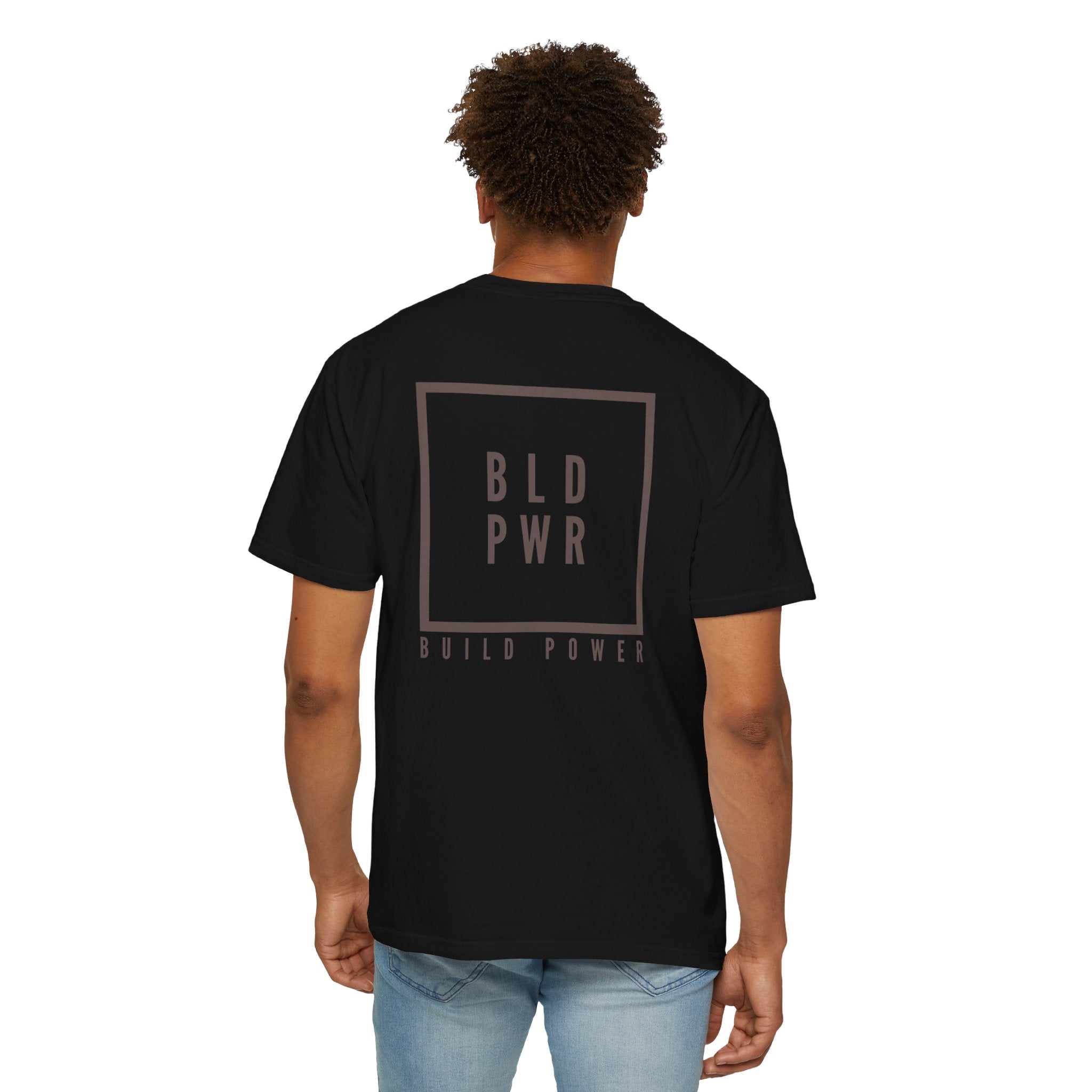 BLD PWR Unisex Tee (Brown)