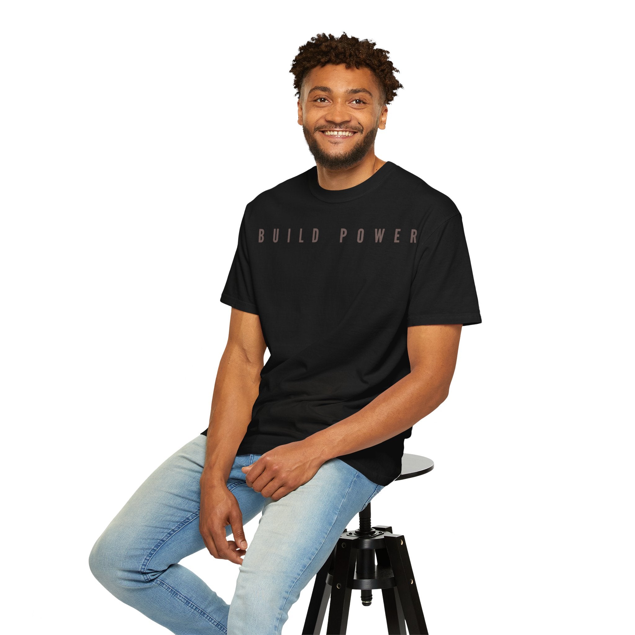 BLD PWR Unisex Tee (Brown)