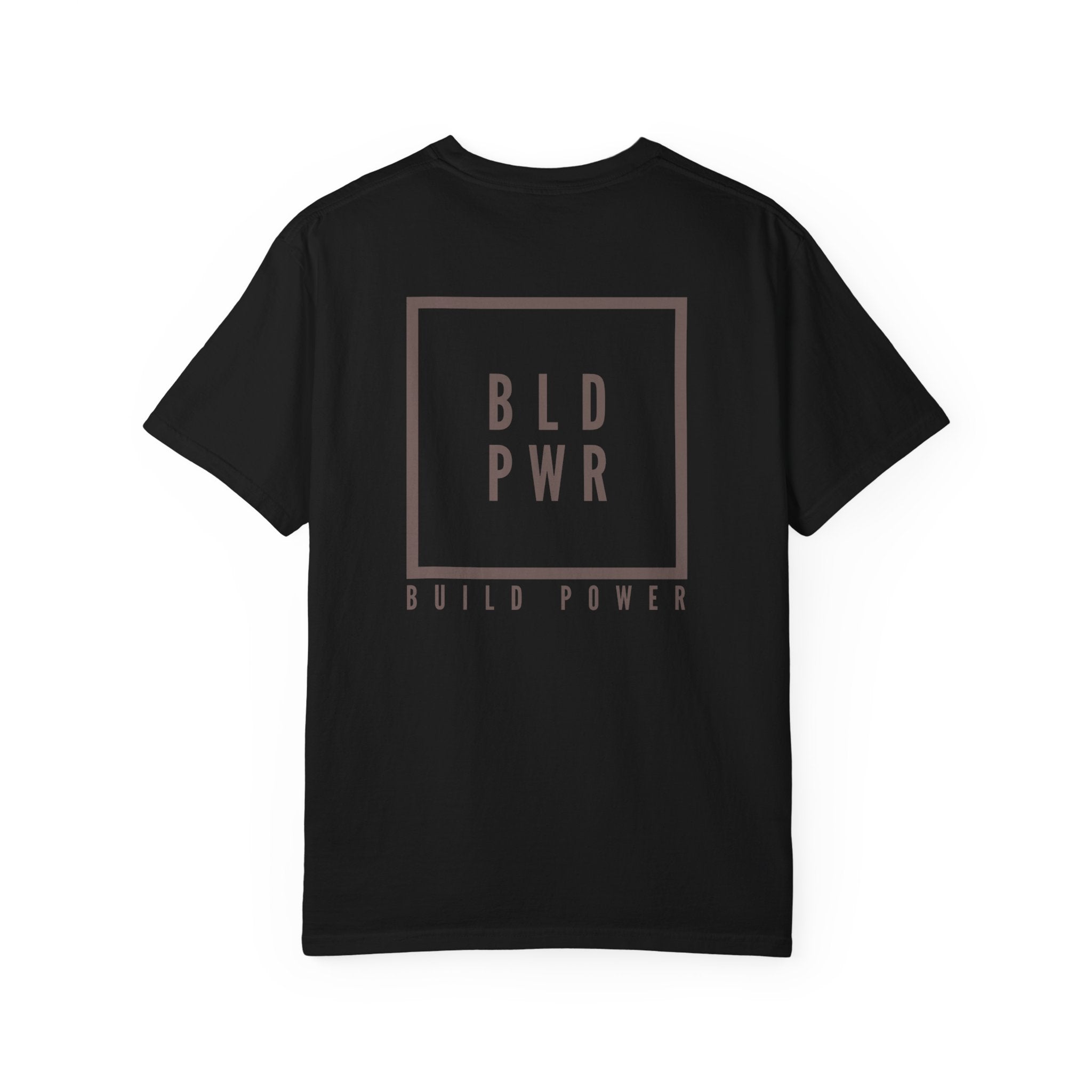 BLD PWR Unisex Tee (Brown)